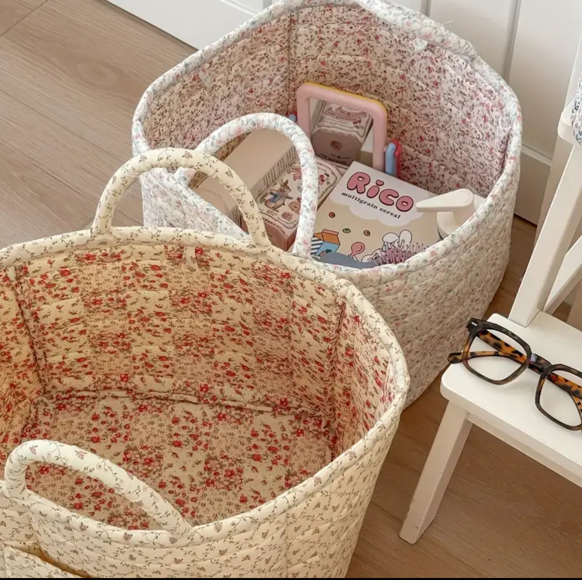 Quilted Storage Baskets