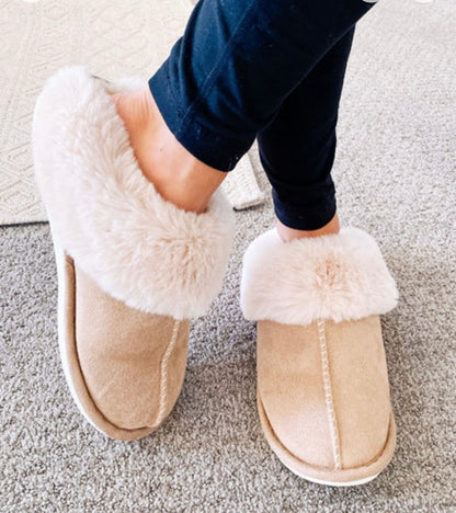 Cozy Sheepskin Slippers