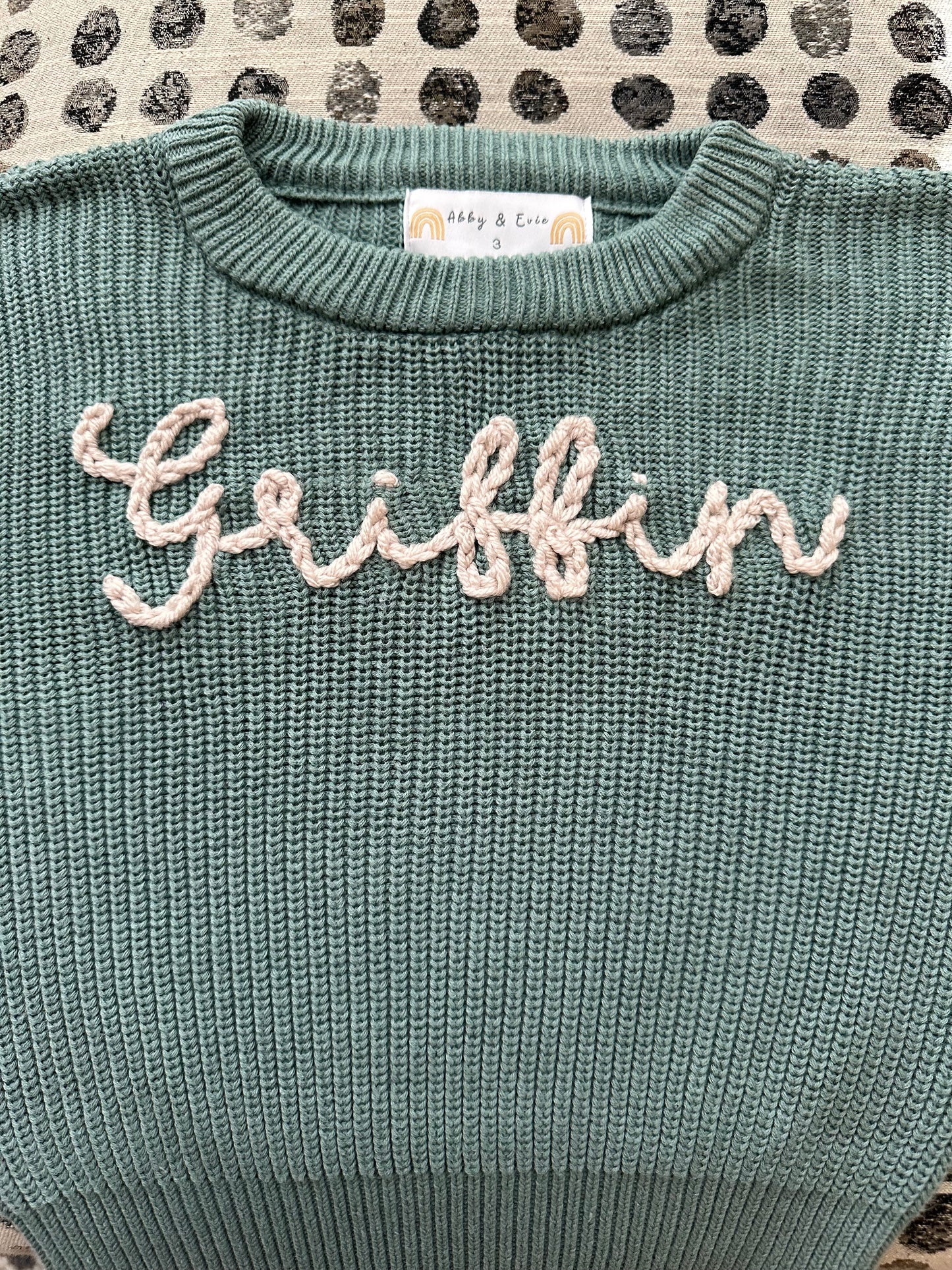 Hand Embroidered Sweater