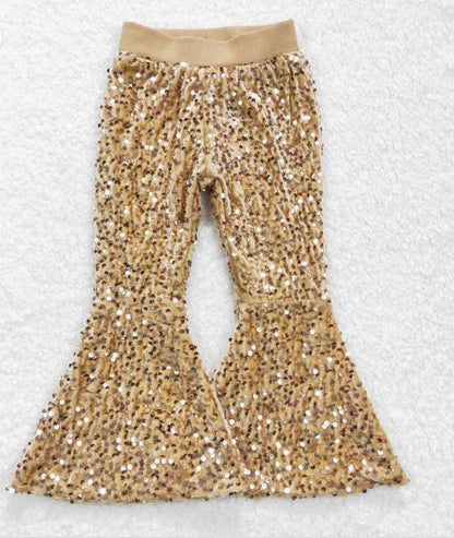 Sequin Flare Pants