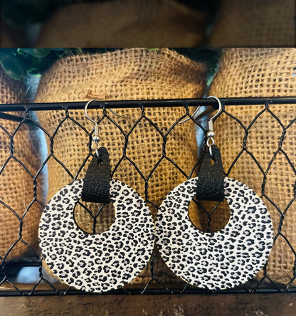 Leopard Mod Earrings