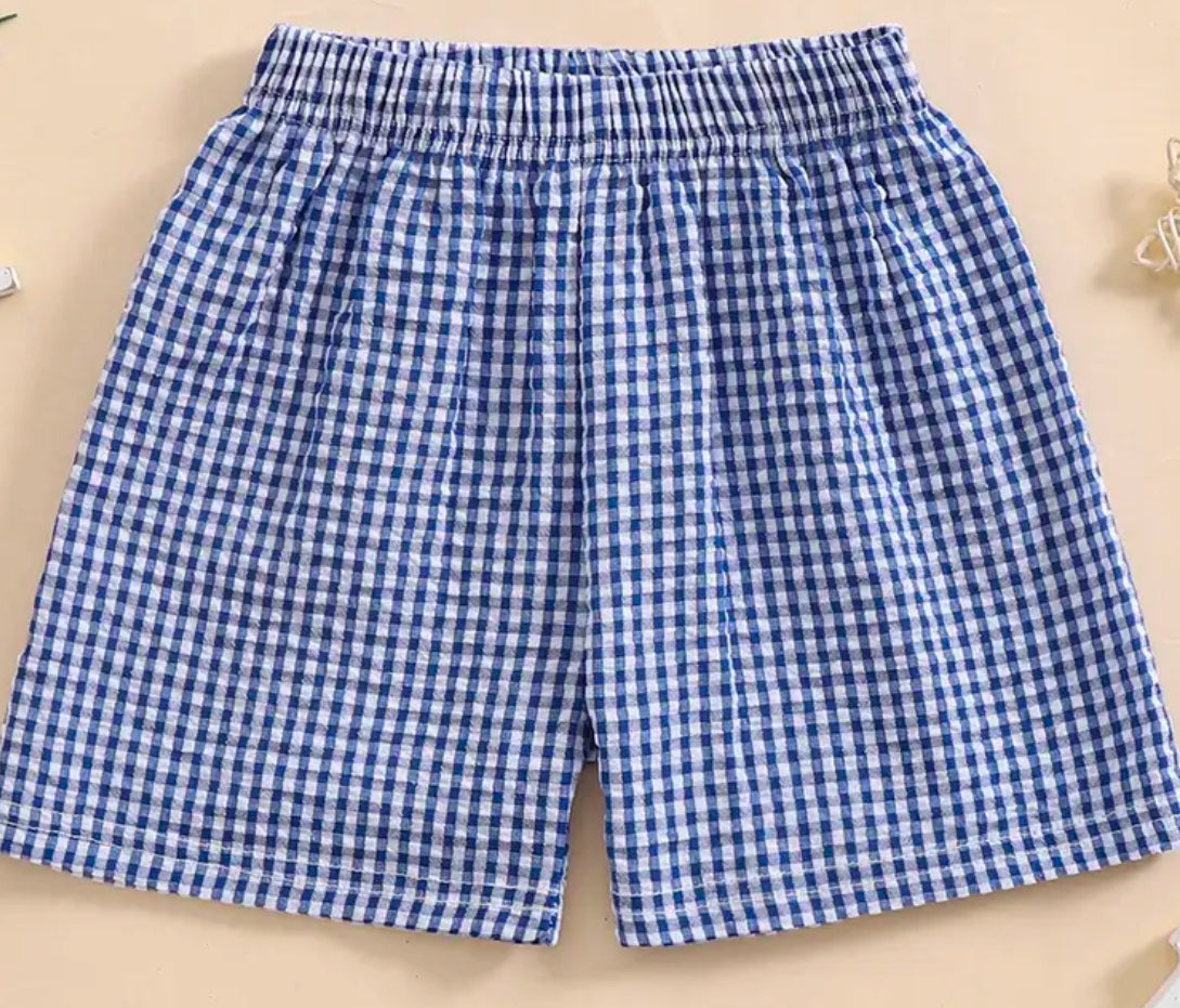 Gingham Shorties