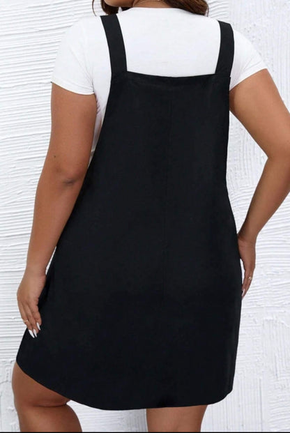 Plus Size Overall Dress