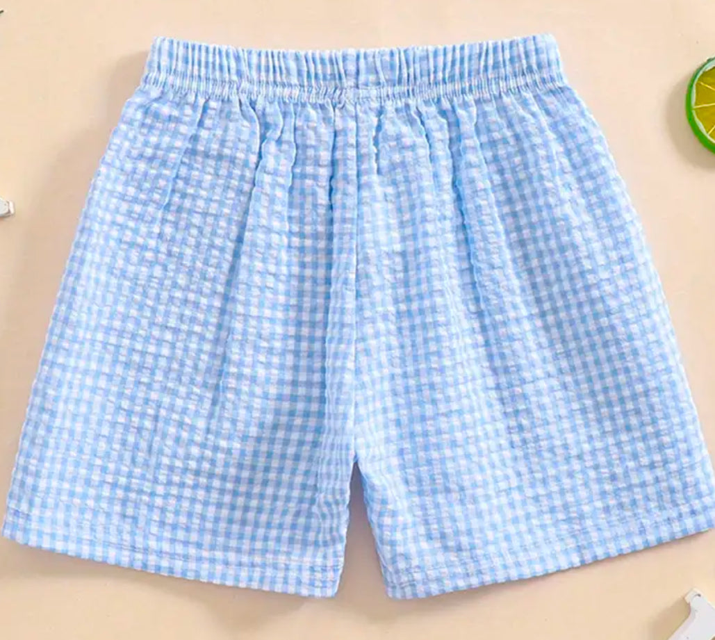 Gingham Shorties