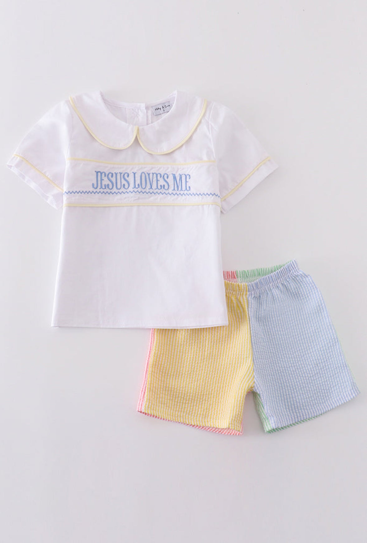 Seersucker Jesus Loves Me Collection