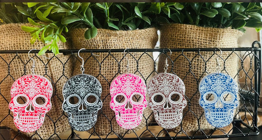 Sugar Skull Earrings