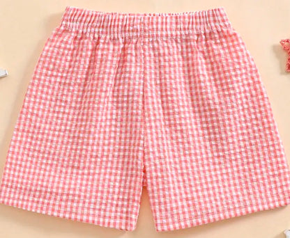 Gingham Shorties