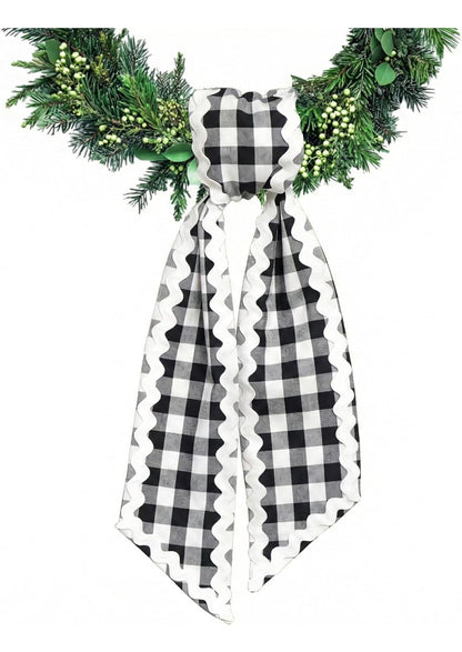 Custom Embroidered Wreath Sash