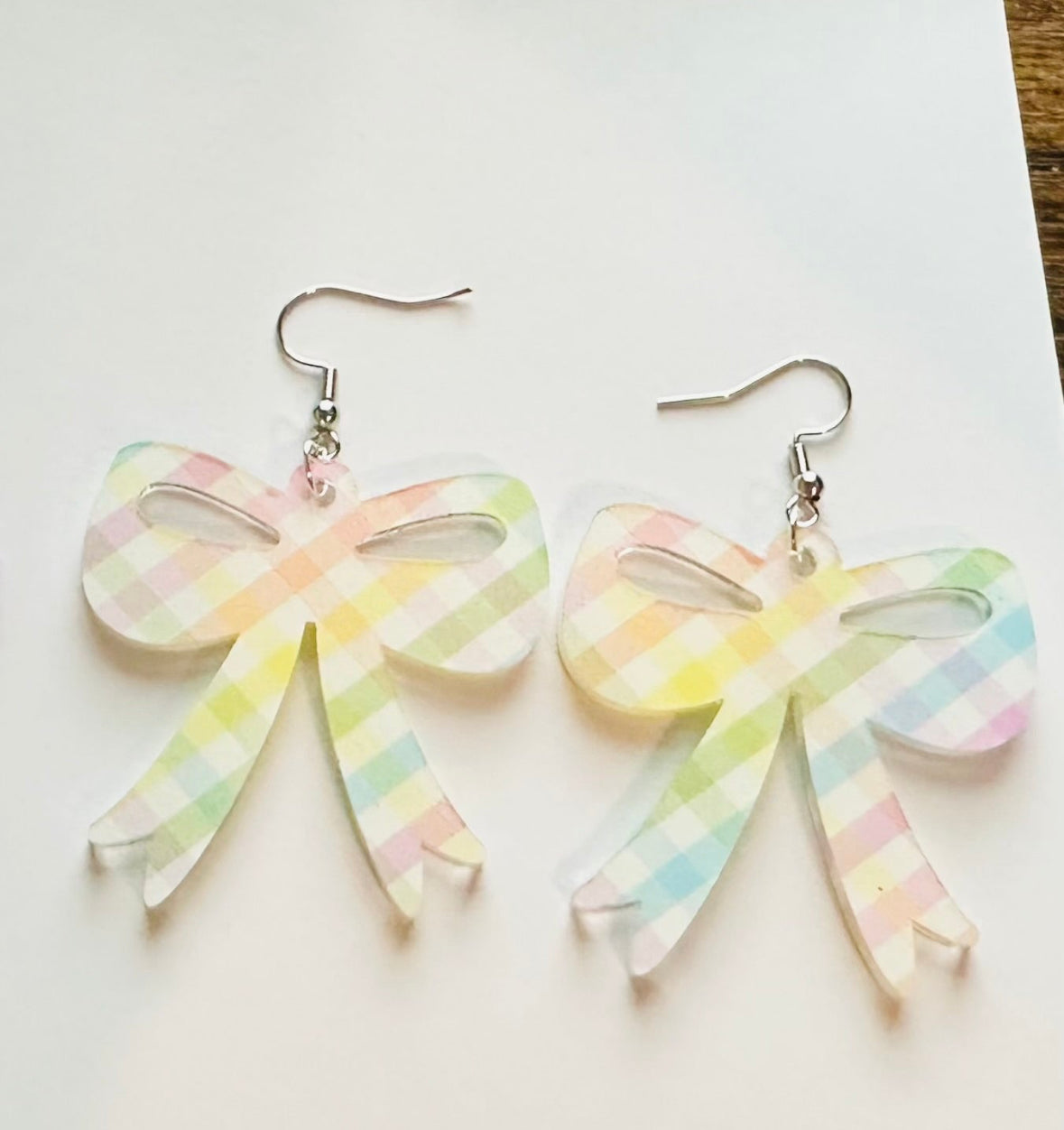 Coquette Bow Dangle Earrings