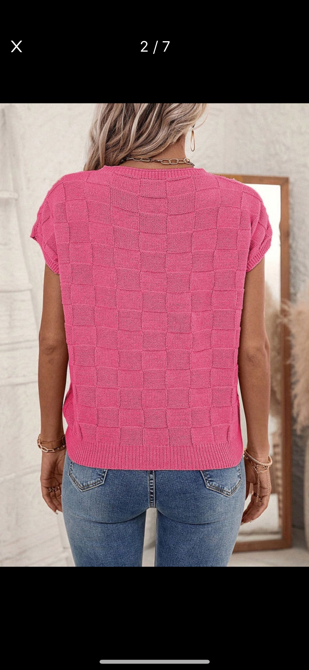 Lattice Pocket Blouse