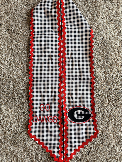 Custom Embroidered Wreath Sash