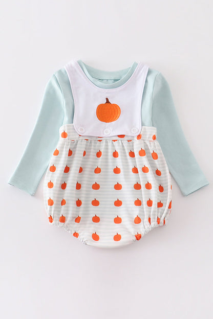 Embroidered Pumpkin Sets- Boys