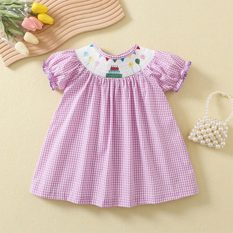 Smocked Birthday Dress