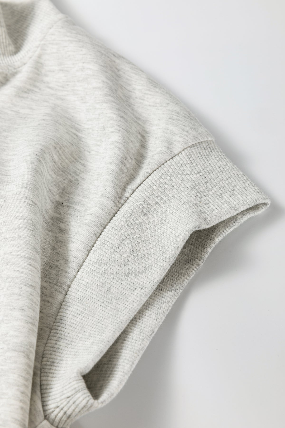 Gray Half Zip Polo Tee Casual Pant Set