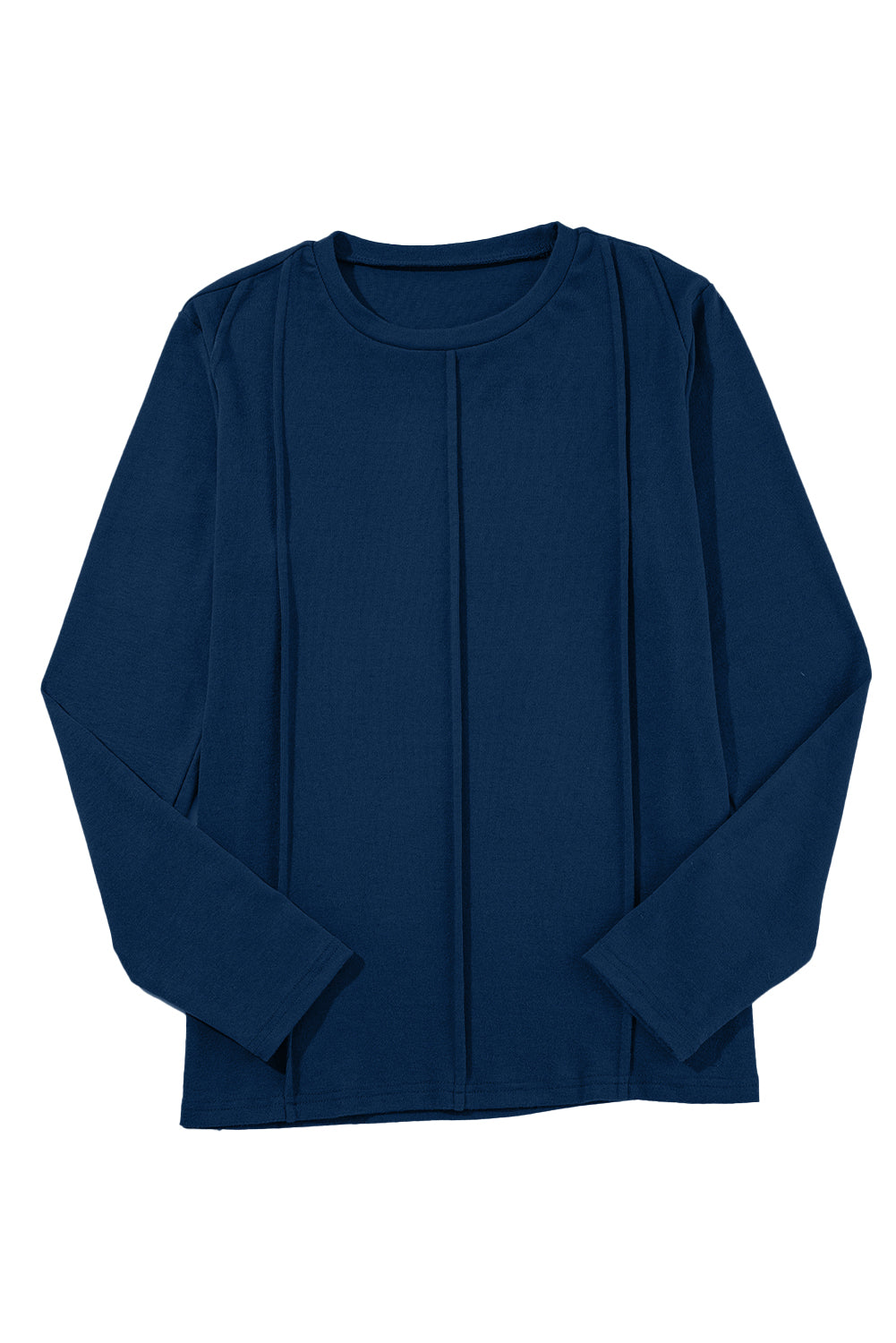 Navy Crew Neck Top